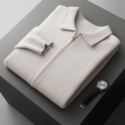 Robert | Men's Zip Up Sweater